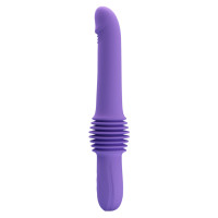 Вібратор з фрикціями Pretty Love Pazuzu Thrusting, фіолетовий, 29.2 х 3.2 см