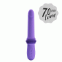Вібратор з фрикціями Pretty Love Pazuzu Thrusting, фіолетовий, 29.2 х 3.2 см