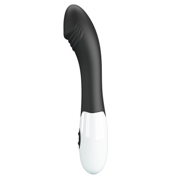 Вібратор для точки G Pretty Love Elemental Vibrator чорний, 19 х 3.2 см