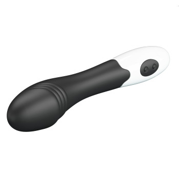 Вібратор для точки G Pretty Love Elemental Vibrator чорний, 19 х 3.2 см