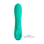 Вібратор-кролик PRETTY LOVE DJ Stick бірюзовий, 12.7 х 2.7 см