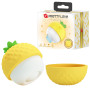 Кліторальний пульсатор PRETTY LOVE Pineapple Secret жовтий, 5,7 х 5,1 см