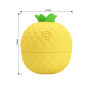 Кліторальний пульсатор PRETTY LOVE Pineapple Secret жовтий, 5,7 х 5,1 см