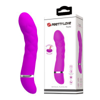 Вібратор для точки G Pretty Love Truda з гнучкою головкою, фуксія, 18.8 х 3.5 см