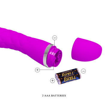 Вібратор для точки G Pretty Love Truda з гнучкою головкою, фуксія, 18.8 х 3.5 см