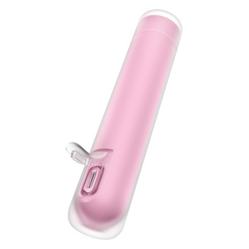 Вакуумный стимулятор Satisfyer First Kiss для клитора, розовый, 12.5 х 2.5 см