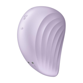 Вакуумный стимулятор Satisfyer Pearl Diver для клитора, с вибрацией, лиловый