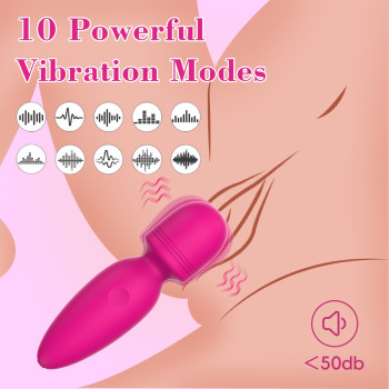 Міні-вібратор мікрофон Every Night Toys Amy рожевий, 10 режимів вібрації
