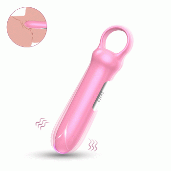 Міні-вібратор Every Night Toys Merry світло-рожевий, 10 режимів вібрації
