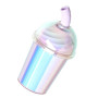 Вакуумний стимулятор у формі стаканчика з трубочкою BeYourLover Joy Cup голубий, 9.1 см х 4.6 см