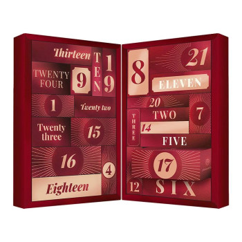 Адвент-календар Dream Toys Pleasure Box, красный, 24 предмета