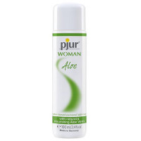 Лубрикант на водной основе pjur Woman Aloe 100 мл, с экстрактом алоэ, увлажняющий, без парабенов