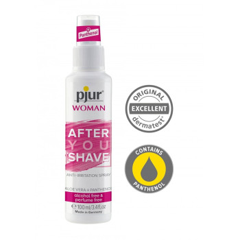 Спрей після гоління pjur Woman After you shave 100 мл, з алое вера та пантенолом, не сушить шкіру