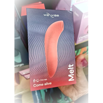 Вакуумний Вібромасажер для пар We-Vibe MELT