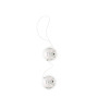 Вагинальные шарики DUO BALLS,SILVER