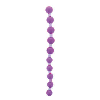 Анальная цепочка Jumbo Jelly Thai Beads Carded, LAVENDER