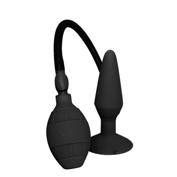 Анальный плаг с помпой MENZSTUFF SMALL INFLATABLE PLUG