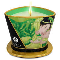 Свічка для масажу MASSAGE CANDLE EXOTIC GREEN TEA 170 мл