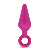 Анальный плаг LUXE CANDY RIMMER LARGE FUCHSIA
