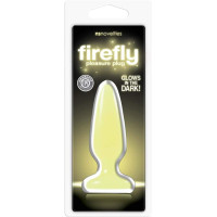 Анальний затор FIREFLY PLEASURE PLUG MINI YELLOW