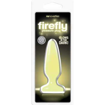 Анальная пробка FIREFLY PLEASURE PLUG MINI YELLOW