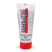 Согревающий анальный лубрикант HOT Anal Superglide warming waterbased, 100 мл