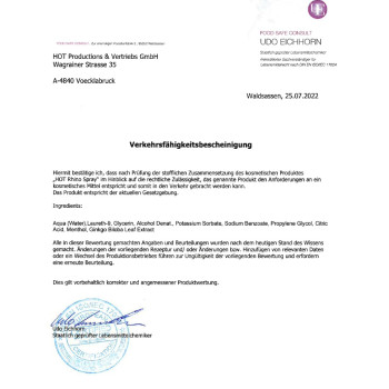 Спрей пролонгатор для чоловіків RHINO, 10 мл