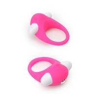 Кільце ерекційне LIT-UP SILICONE STIMU RING 6 PINK