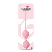 Вагинальные шарики SEE YOU IN BLOOM DUO BALLS 36MM PINK