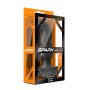 Анальная пробка с вибрацией 3-в-1 Blush Spark Ignition PRV-02 в цвете ,,карбон,,