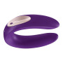 Вибромассажер для пар Satisfyer Partner Plus Remote Couple's, фиолетовый