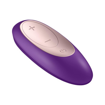 Вибромассажер для пар Satisfyer Partner Plus Remote Couple's, фиолетовый