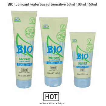 Органічний лубрикант на водній основі Hot Bio Lube Sensitive, 100 мл