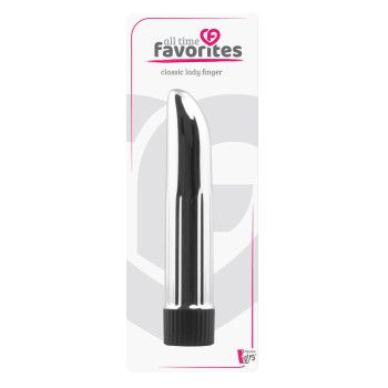 Вибромассажер DREAM TOYS CLASSIC LADY FINGER SILVER