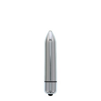 Міні вібромасажер DREAM TOYS 10-SPEED CLIMAX BULLET SILVER