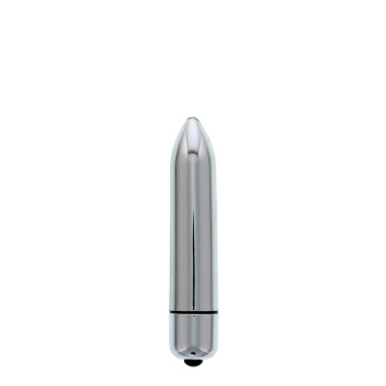 Мини вибромассажер DREAM TOYS 10-SPEED CLIMAX BULLET SILVER