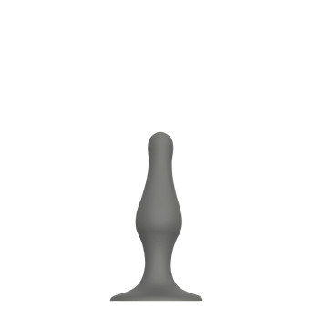 Анальний плаг GREY PLUG WITH SUCTION CUP