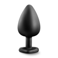 Анальний корок з каменем Blush TEMPTASIA BLING PLUG LARGE BLACK