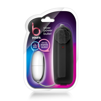 Віброяйце B YOURS SILVER POWER BULLET BLACK