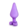 Анальная пробка PLAY WITH ME CANDY HEART DO ME PURPLE