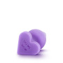 Анальная пробка PLAY WITH ME CANDY HEART DO ME PURPLE