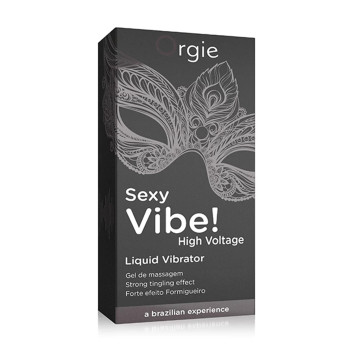 Рідкий вібратор SEXY VIBE, 15 мл Інтенсивність вібрації: сильна Orgie
