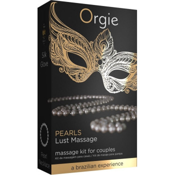 Набір для перлинного масажу "PEARLS LUST MASSAGE SET" Orgie