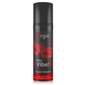 Рідкий вібратор "SEXY VIBE", 15 мл вібрація + зігріваючий ефект Orgie