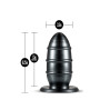Великий анальний затор JET FUC PLUG BLACK