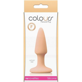 Анальная пробка COLOURS PLEASURES MINI PLUG FLESH