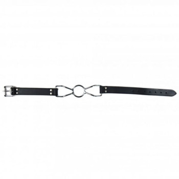 Кляп-кільце Leather, Black