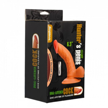 Вібромасажер Dual-Layered Hunter's penis