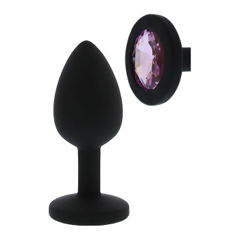 Анальний затор ALL TIME FAVORITES SILICONE DIAMOND PLUG