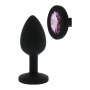 Анальний затор ALL TIME FAVORITES SILICONE DIAMOND PLUG